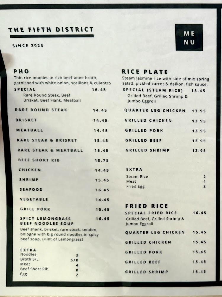 The Fifth District Rare Round Steak